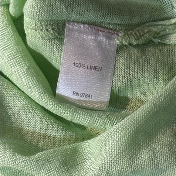 J. Jill Red Coral Sleeveless 100% Linen Top NWT Size SP - Picture 7 of 8